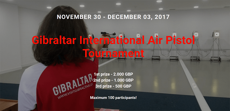 Invitasjon: Gibraltar International Air Pistol Tournament