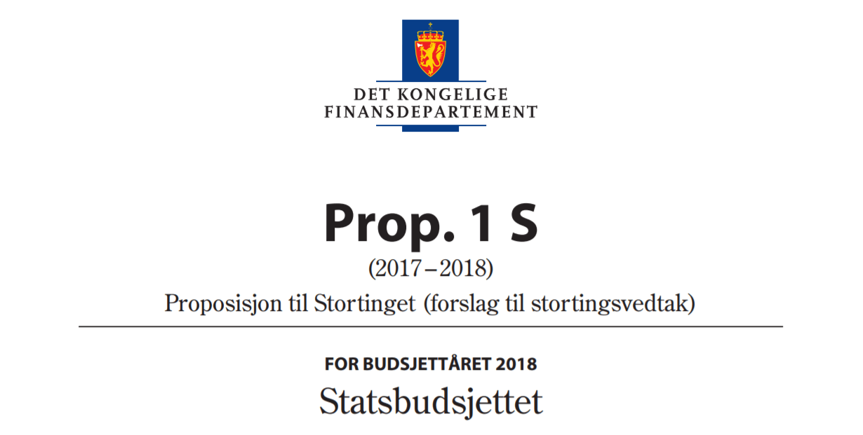 Statsbudsjettet 2018