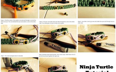 Ninja Turtle Paracord Bracelet