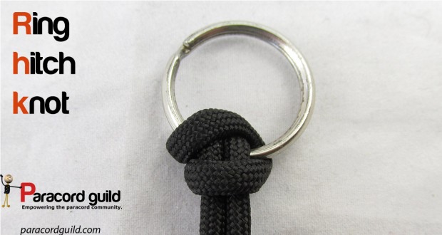 Cow Hitch Knot on a Ring 