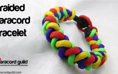 How to make round braid paracord bracelet